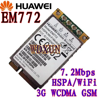 EM772 Global 3G WWAN HSDPA Wi-Fi 802.11b/G/N модуль разблокированный + care wlan | Компьютеры и офис