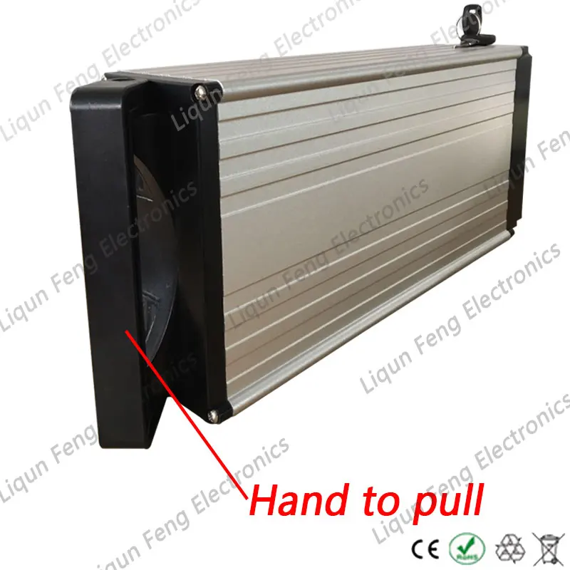 Perfect Wholesale 2pcs/lots 1000W 48V 20AH Rear Rack Electric Bike Battery 48V 20AH Ebike Lithium ion Battery 30A BMS 54.6V 2A charger 3