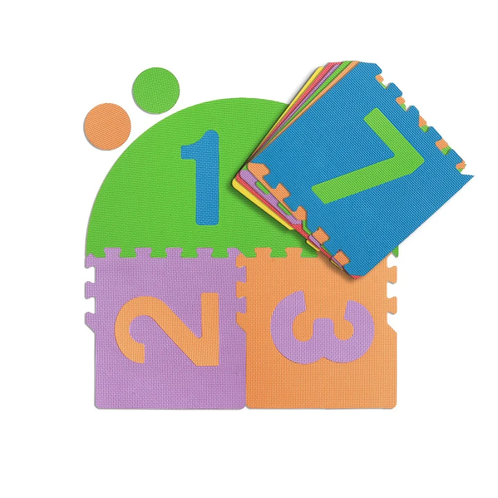 Numbers Hopscotch EVA Foam Baby Toy Puzzle Play Mat Interlocking Game