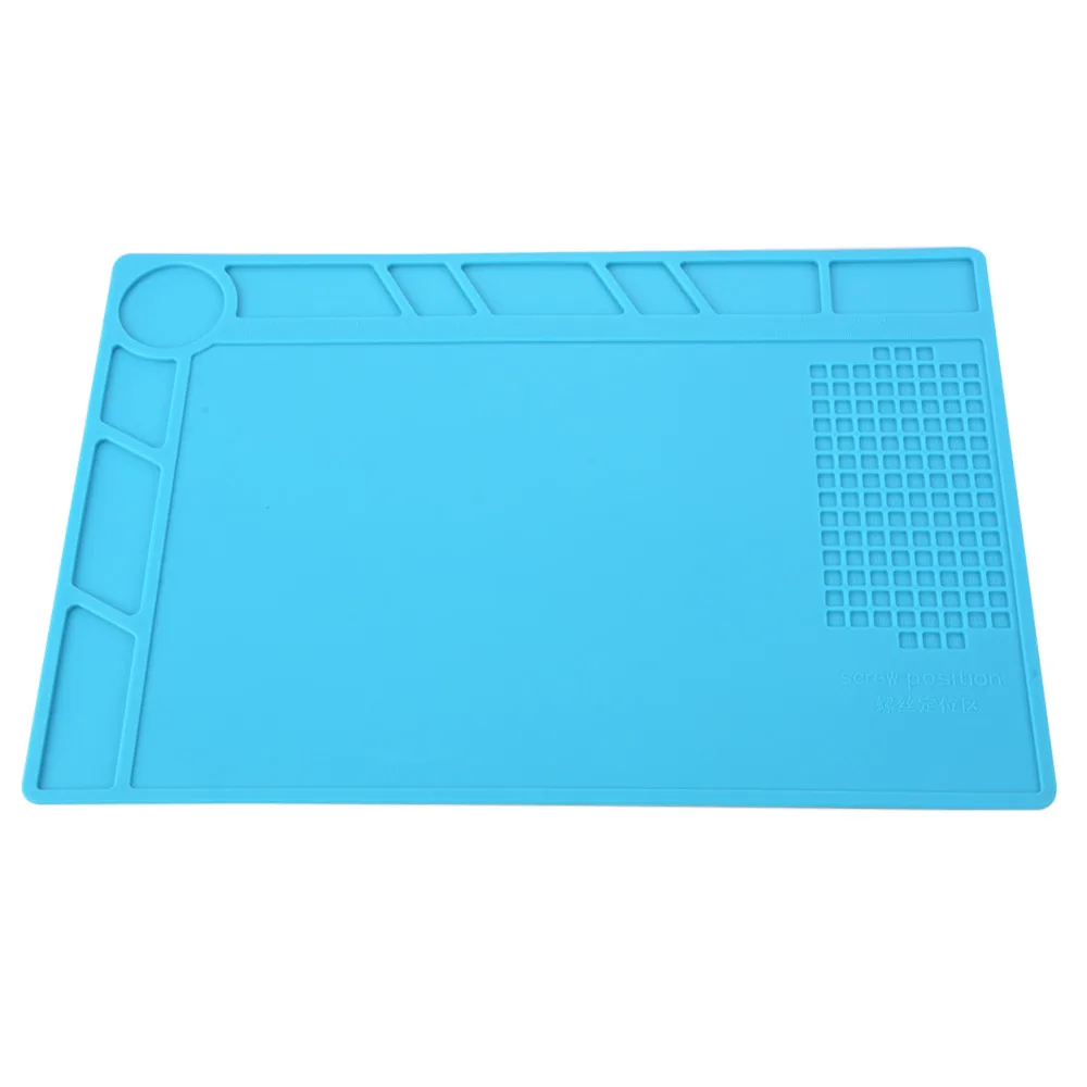 

Insulator Silicone Mat Heat Insulation Pad High Temperature BGA Workbench Welding Anti-static Magnetic Pad Phone Repair Tools