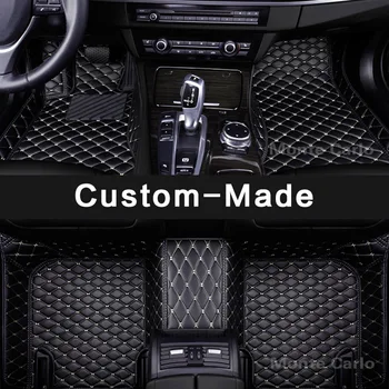 

Customized car floor mats for Jaguar F-type F-pace XE XF XJ XJL XJ6 XJ8 XJ6L XJ8L L XK XKR Sport high quality carpet rugs liners