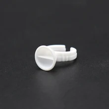 Дешевая цена 200 шт Малый размер отдельные одноразовые кольца чашка ресницы для наращивания макияжа ресниц ресницы Инструменты для татуировок