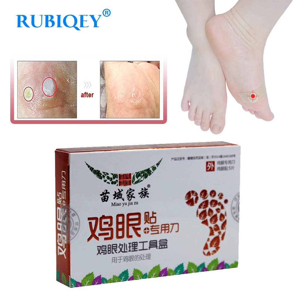 

45 Pcs/1Box Foot Corn Removal Foot Care Medical Plaster Calluses Plantar Warts Thorn Plaster Health Care For Relieving Pain