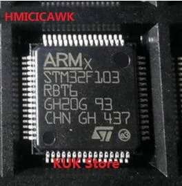 Реальный 100% оригинальный новый STM32F103 RBT6 STM32F103RBT6 LQFP64 10 шт./лот | Электроника