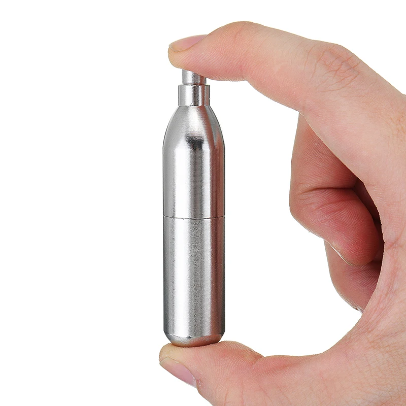 Magorui قابلة للشحن 12g 8PSI CO2 خراطيش البسيطة إعادة الملء قابلة لإعادة الاستخدام اسطوانة كبسولة الادسنس اطلاق النار أيرغون الصيد الألوان Magorui قابلة للشحن 12g 8PSI CO2 خراطيش البسيطة إعادة الملء قابلة لإعادة الاستخدام اسطوانة كبسولة الادسنس اطلاق النار أيرغون الصيد الألوان