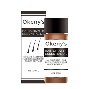 

Okeny's Ginger Hair Growth Essence Spray 20ml Grow Restoration Bread Oil Serum for Man Woman Anti Hair Loss Prevent Baldness