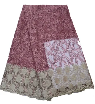 

2018 new African Lace Fabric High Quality African Tulle Lace Fabric French Net Lace For Women Dress P461-1