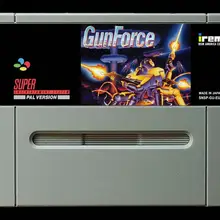 16-битные игры* Gunforce-batch Fire, захватывающие террор остров(PAL версия