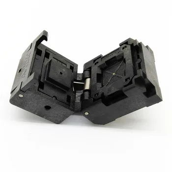 

IC549-0764-012-G Burn in Socket QFN76 MLF76 IC Test Socket Pitch 0.4mm Clamshell Chip Size 9*9 Flash Adapter Programming Socket