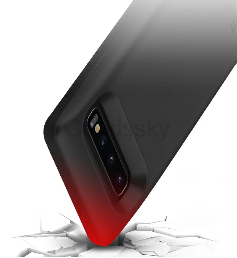 Case de Energia para Samsung Carregador de Bateria à Prova de Choque Galaxy Plus S10e Ultra Nota 10 Mais 8 9 Case Usb Power Bank s8 s9 S10 S20 15 Estojos p/ carregador de bateria