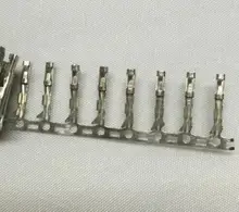100 шт., металлические контакты Dupont 2,54 мм
