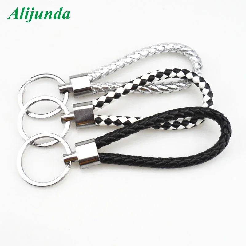 Creative Hand-woven Leather Rope Keychain Men Women Car Keyring for Ford Buick Regal Lacrosse Excelle GT/XT/GL8 | Автомобили и