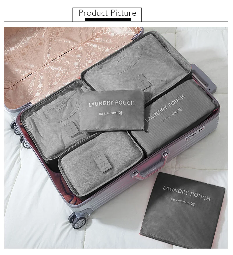 Портативный высококачественный Oxford Тканевые для путешествий Сетчатая Сумка органайзер для багажа Упаковка объемный Органайзер дорожные сумки портативные сумки для путешествий