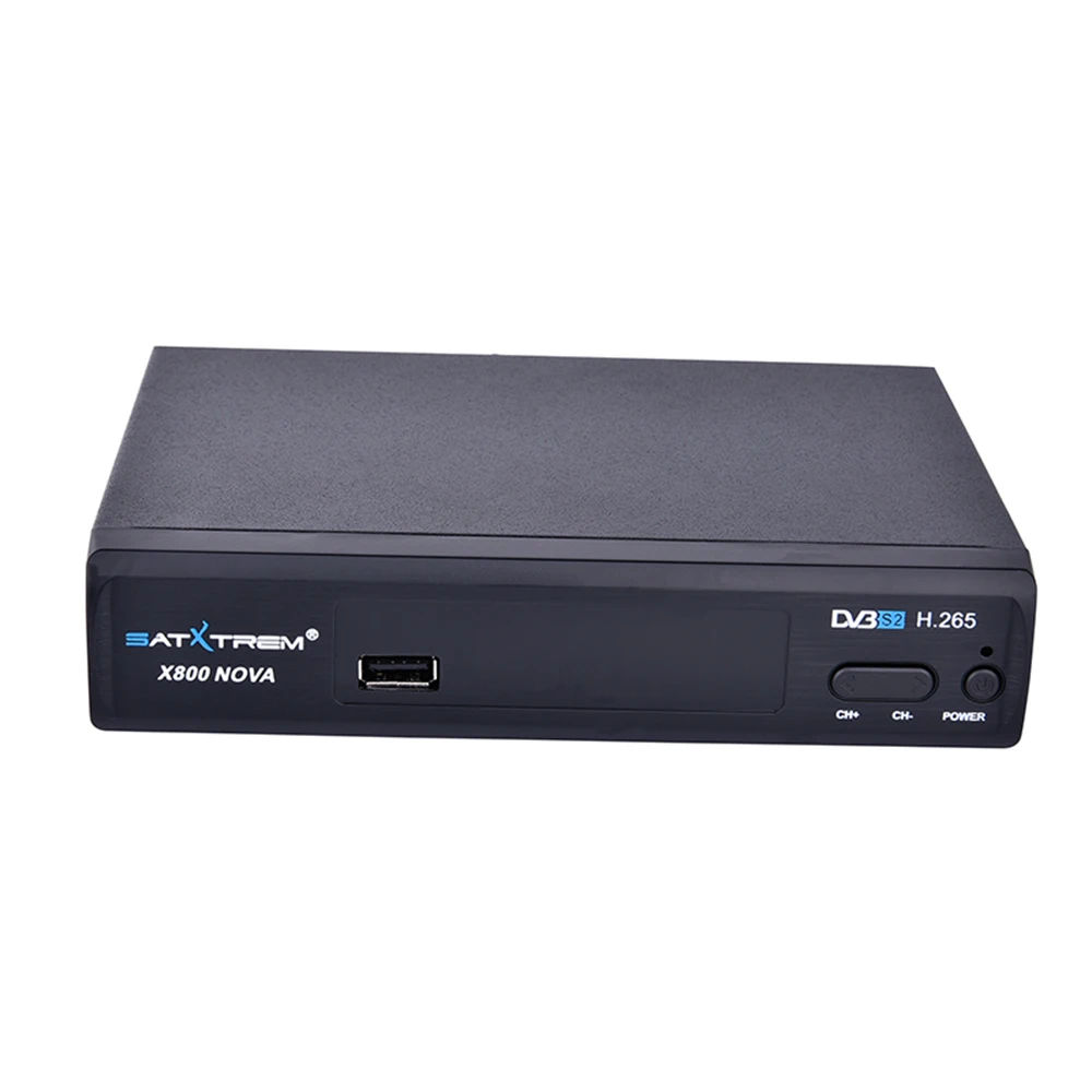 Ali3521 Chips SATXTREM X800 NOVA Satellite TV Receiver H.265 1080P HD DVB-S2 Support 1 Year 5 lines Cccam pk V8 NOVA Ali3521 Chips SATXTREM X800 NOVA Satellite TV Receiver H.265 1080P HD DVB-S2 Support 1 Year 5 lines Cccam pk V8 NOVA