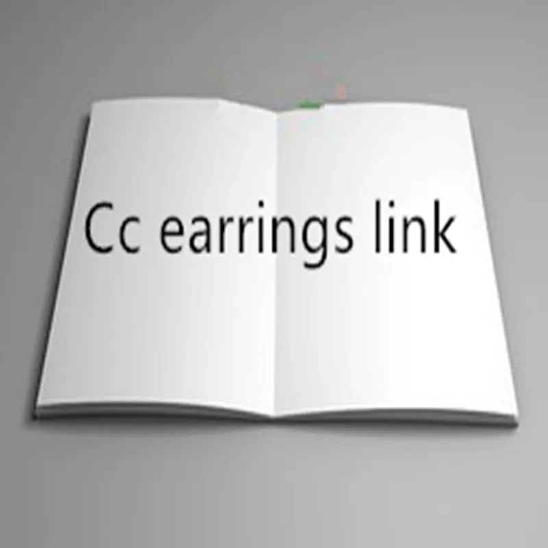 

Cc earrings difference link photographed notes
