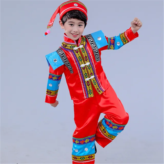 Buy chinese national costume for boys performance