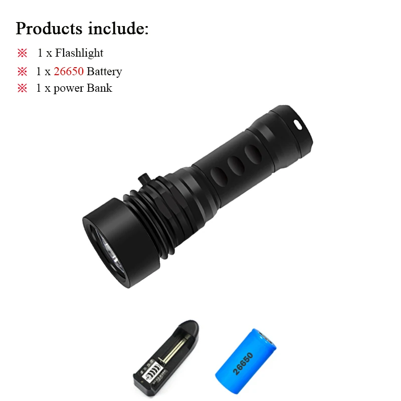 3600lm светодиодный фонарик 3xcree XML-L2 Дайвинг видео Фотография Light Водонепроницаемый факел фонарик для дайвинга Подводные Фонари - Испускаемый цвет: suiteB