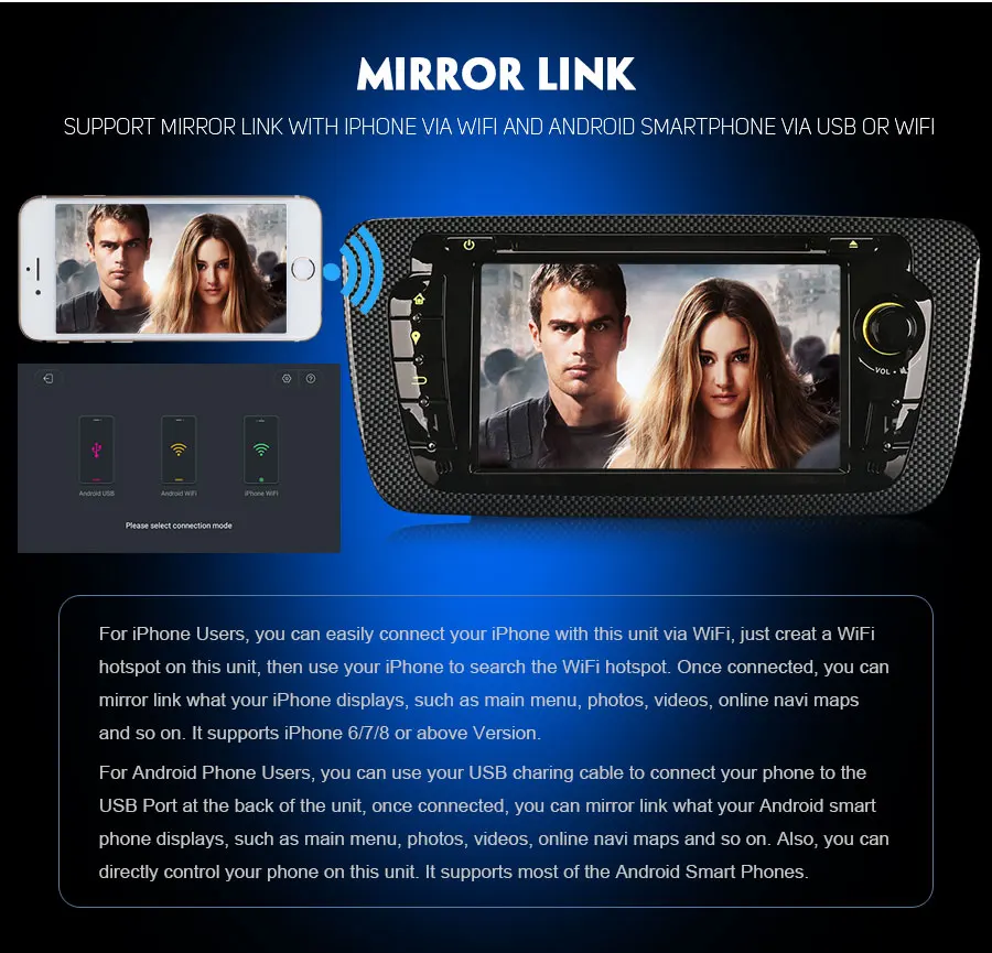 Sale Erisin ES7822S 7" Android 8.0 Car GPS Radio DVR DAB+ DVD For SEAT IBIZA 13