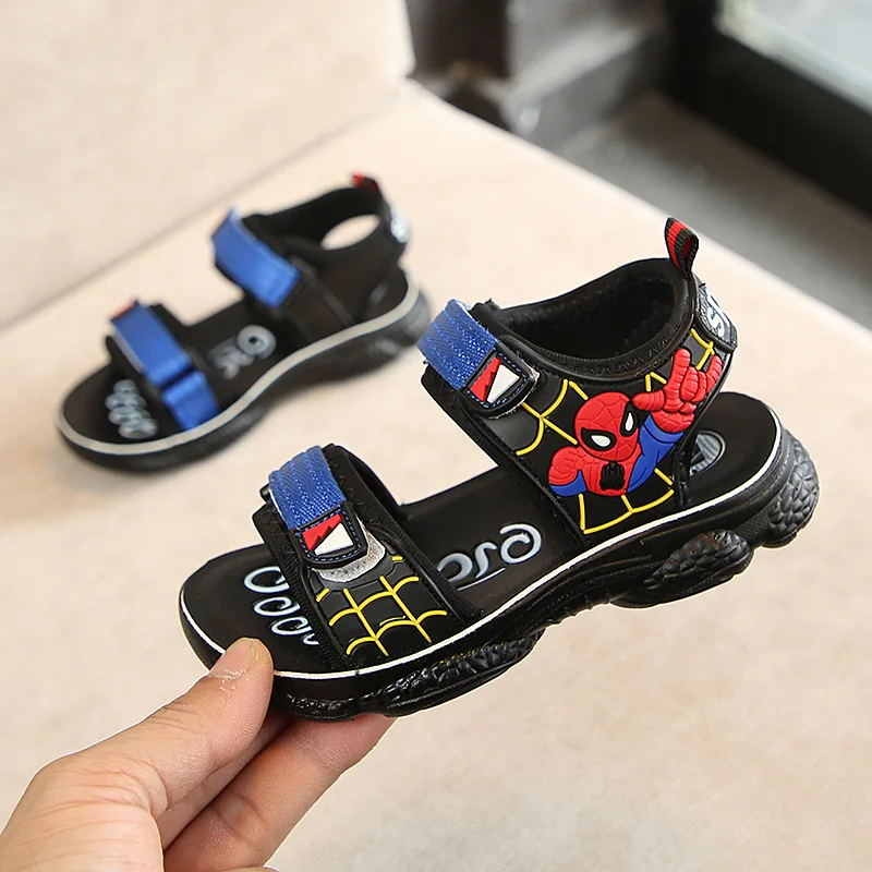 

Summer Beach Sandals for Boys Baby Kids Sandals Children Shoes Breathable Cut-outs Quick-dry School Sport Big Boy Size 21-37