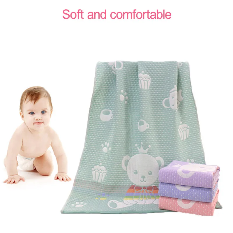 

70x120cm 4-layer 100% cotton Blankets multiple colour Soft Baby Blanket Bedding Swaddle Wrap For Newborn Swaddling Bath Towel