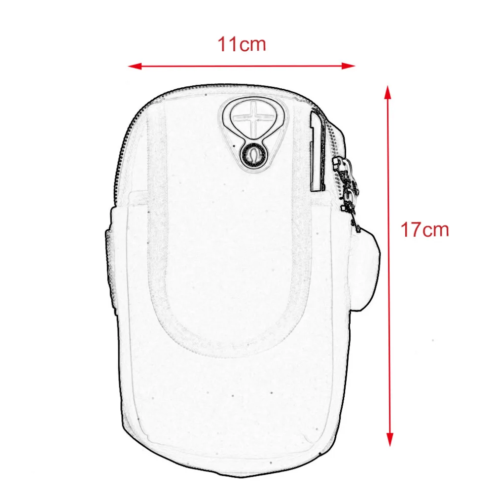 5,5 Универсальный нейлоновый нарукавник для мобильного телефона, для занятий спортом на открытом воздухе, для тренажерного зала, для бега, нарукавная сумка, набор нарукавников, чехол для телефона