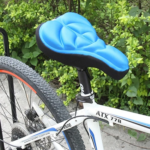 3D Мягкий силиконовый чехол для велосипеда, велосипедного велосипеда, дышащий коврик, подушка для сиденья, гелевая Подушка, мягкий коврик, Аксессуары для велосипеда