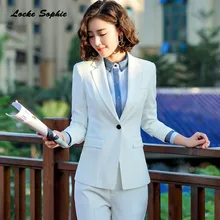 Women's Plus size Slim fit Blazers coats 2019 Spring cotton blend Small Suits jackets ladies Skinny office Blazers Suits coats