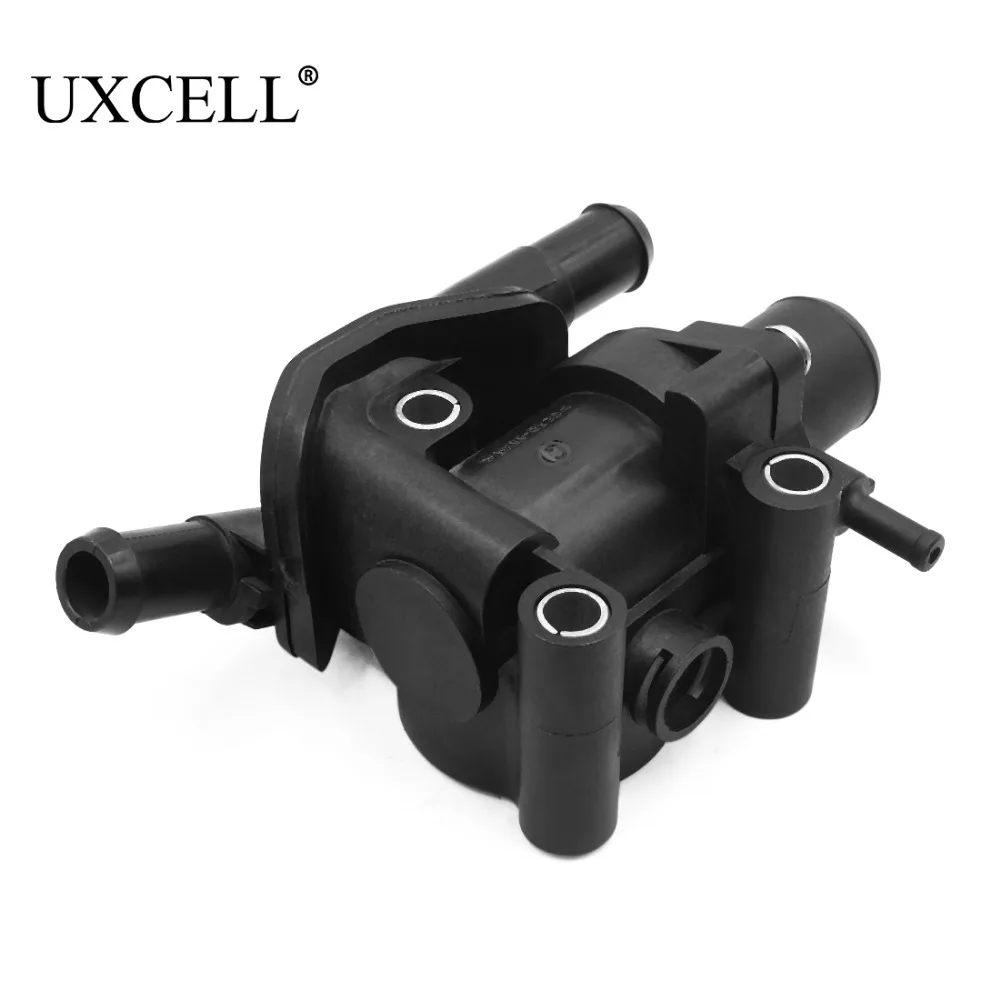 UXCELL XS4Z-8592-AC, черный термостат, Корпус в сборе, YS4Z-8592-BD для Ford Focus, для Ford Escape, для Mazda Tribute 2001 до 2004