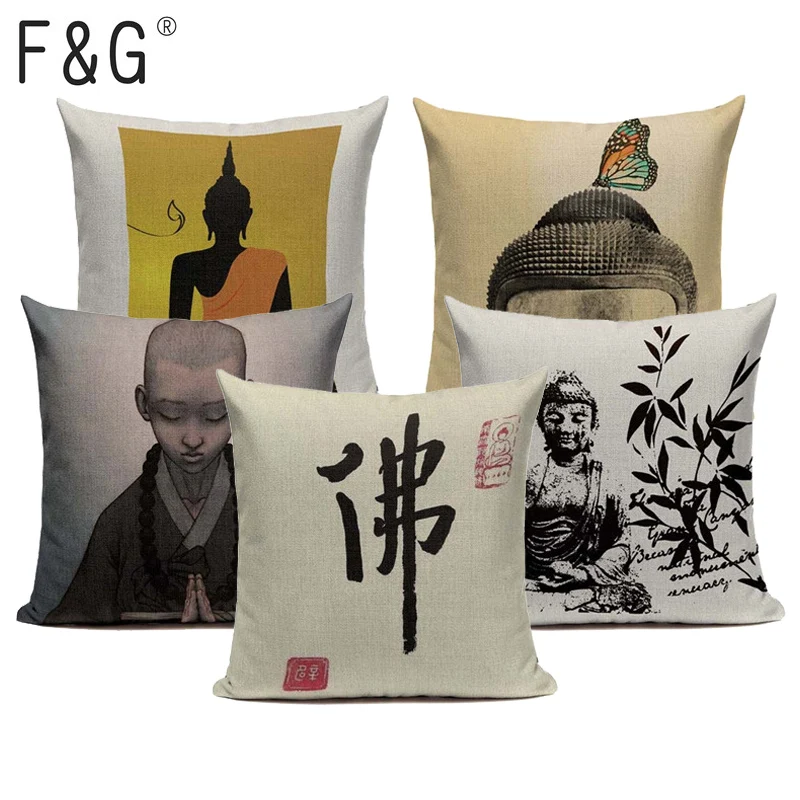 Cool Cotton New India And Pakistan Style Buddhist Culture Car Seat