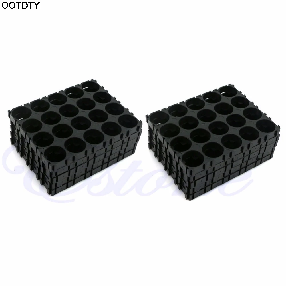 1 комплект 10 шт. 4x5 клетка Spacer 18650 батарея с излучающей оболочкой пластиковый