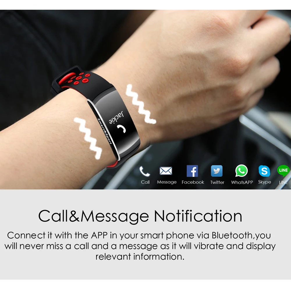 

Activity tracker Bluetooth bracelet watch monitor bracelet for sport and health