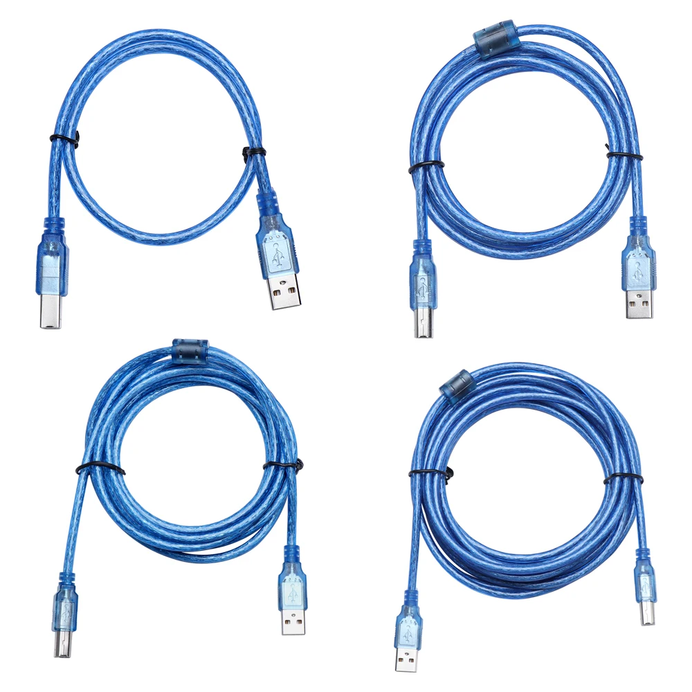 Кабель для принтера USB 2 0 типа A с разъемом Папа B сверхскоростная Синхронизация
