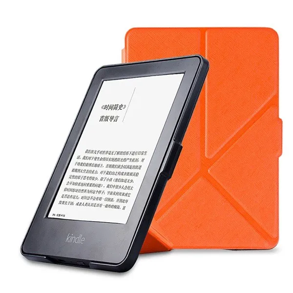 Умный чехол-Обложка для Amazon kindle Paperwhite 1 2 3 оригами pu кожаный чехол-подставка для чтения электронных книг kindle paperwhite 3 2 1