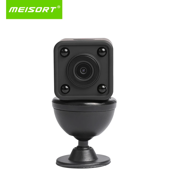 

Meisort 1080p HD wifi Camera Mini ip Camera IR Night Vision Night View build-in 700mAh Battery CCTV Security Wireless Camera