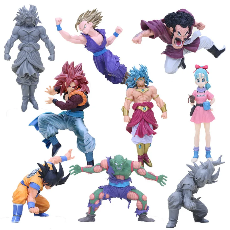 Dragon Ball Z фигурка Супер Саян сон Гохан метка эркюля Broly Broli Bulma DragonBall Song Goku figuera Sculture