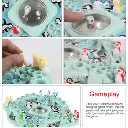 1 компл.. Пингвин игры игрушечные игральные кубики Desktop конкурс забавные развивающие для детей подарок YJS Прямая поставка