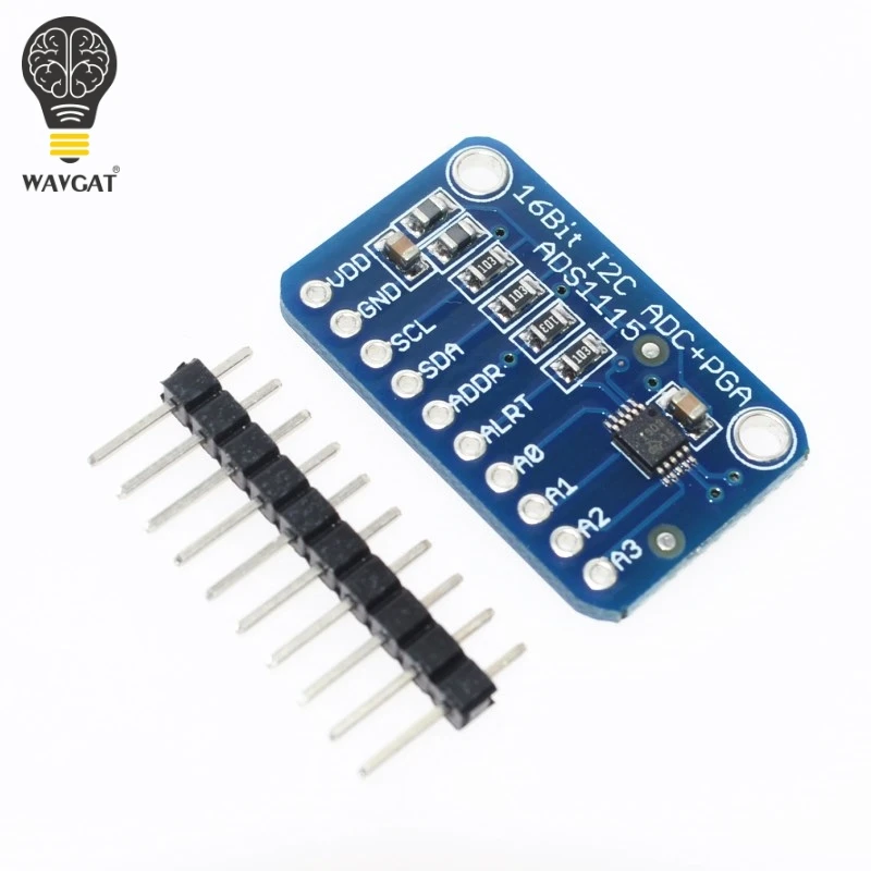 

16 Bit I2C ADS1115 Module ADC 4 channel with Pro Gain Amplifier for Arduino RPi 1PCS