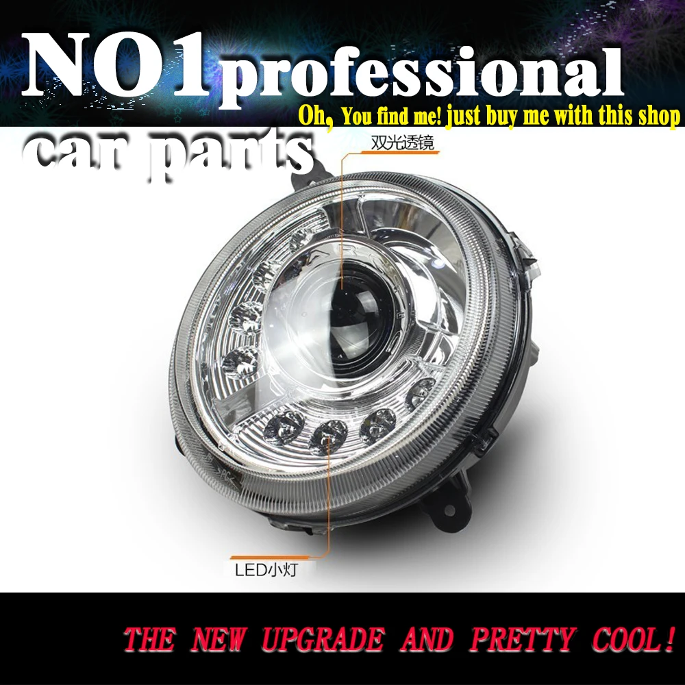 OUMIAO Стайлинг для Jeep Patriot фары 2010 2014 светодиодный ные DRL Биксеноновые линзы дальний