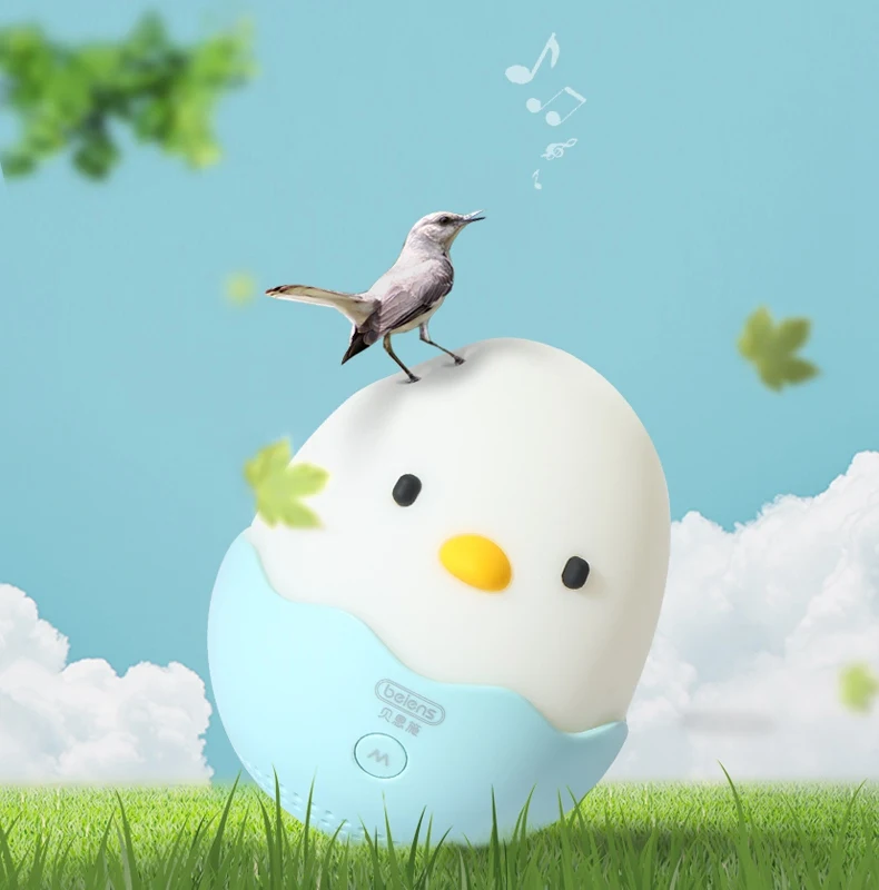 

Beiens Tumbler Dynamic Balance Musical Chicken Rattles Roly-poly Teether Flashing Rattle Toy for Baby's Early Educational