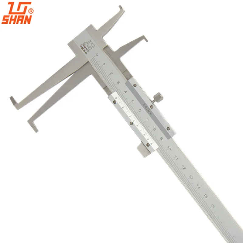 SHAN Vernier font b Caliper b font 9 150mm Long Claws Inside Groove Inner Vernier font