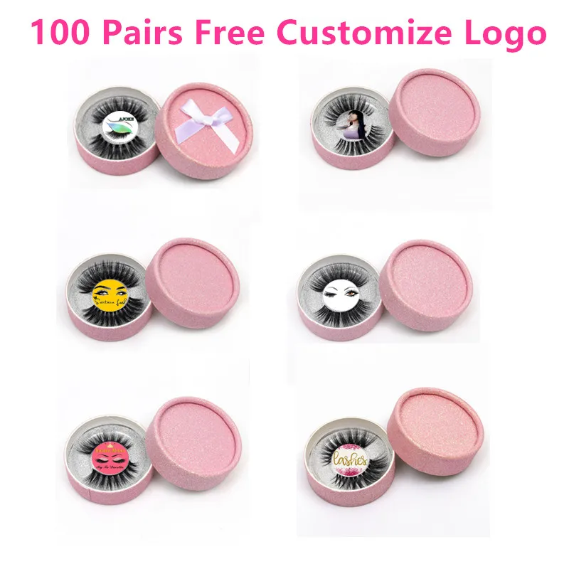 US $243.00 Free DHL 100pairs Eyelashes Transparent Band Lashes Handmade Mink Eyelashes Invisible Band Eye Lashes Makeup Maquiagem