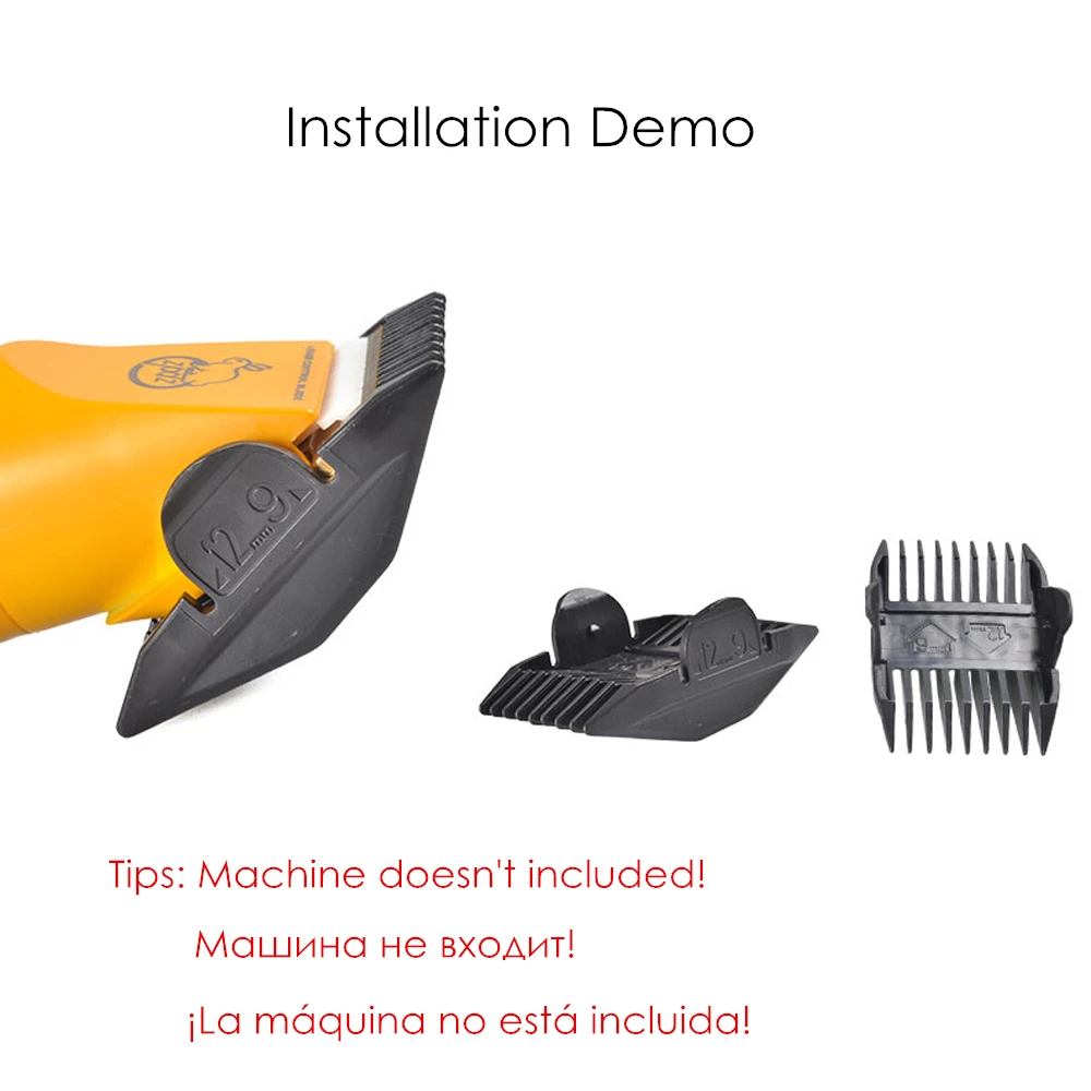 Pet Clipper Dog Hair Trimmer Attachment Comb Guard For LILI ZP-295 3/6mm and 9/12mm Shaving Combs Guide