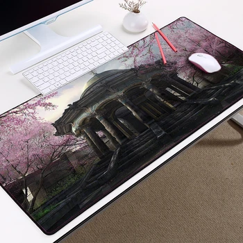 

Congsipad European Style Architectural Landscape Scenery Table Mats Mousepad Large Size Wear Soft Rubber Mats Comfortable Mats