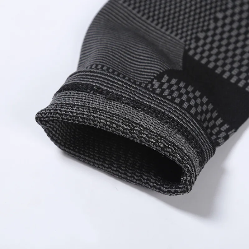 1 pair befusy مطاطا نايلون الرياضة ضغط الركبة الوسادة كم ل كرة الطائرة اللياقة تشغيل الدراجات الركبة دعم