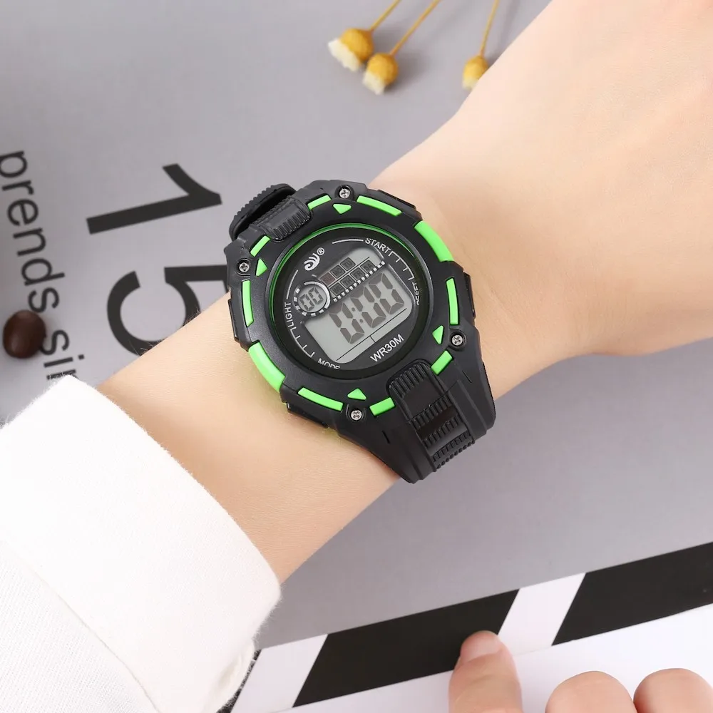 

Watch Lady Digital Double Action Watch Multifunction 30M Waterproof Watch Sports Outdoor Leisure Running Simple Gift A1