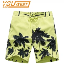 Пляжные шорты детские 7-14 лет, детские шорты для мальчиков, Летние повседневные шорты для мальчиков, быстросохнущие пляжные шорты, купальный костюм для серфинга с изображением кокосовой пальмы