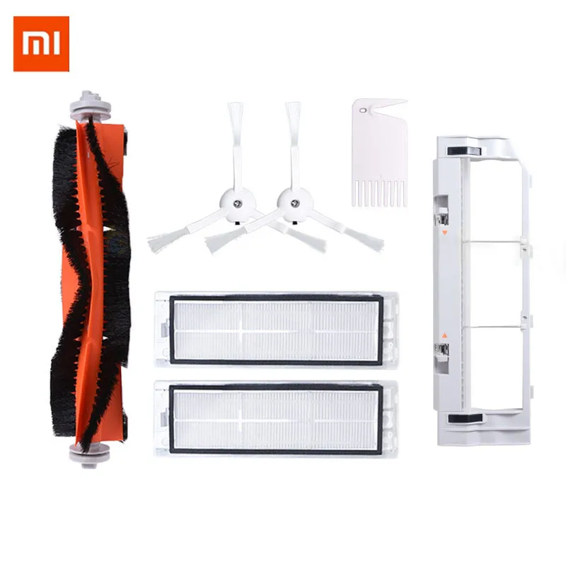 7pcs Xiaomi Roborock Robot Vacuum Cleaner Cleaner Accessories Main Brush Side Brush HEPA Filter Roller Brush Cover Comb 7pcs Xiaomi Roborock Robot Vacuum Cleaner Cleaner Accessories Main Brush Side Brush HEPA Filter Roller Brush Cover Comb