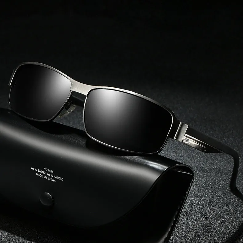 

Sunglasses Men Polarized Aluminum 2019 Luxury Brand Designer Sun Glasses For Male lunette soleil homme zonnebril mannen