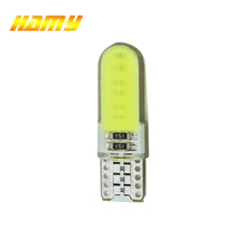 1x T10 W5W Автомобильный светодиодный COB Поворотная сигнальная лампа гирлянда для внутреннего купола чтения светильник 12V авто, на танкетке, с боковой номерной знак багажник супер яркий светодиодный светильник