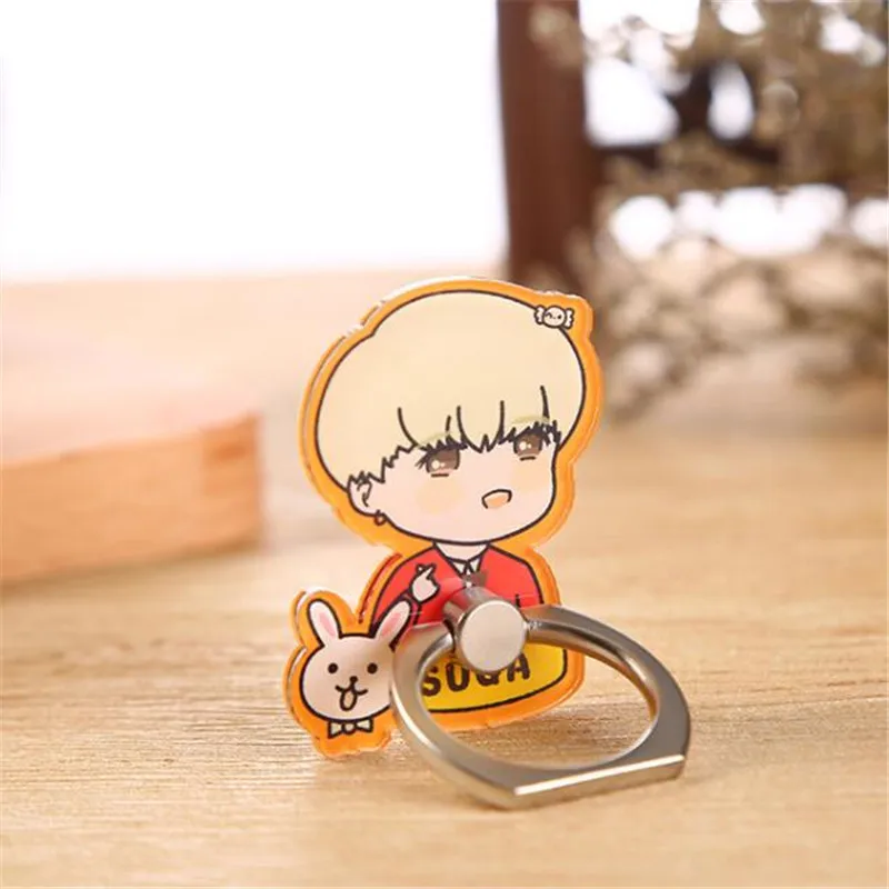 *UVR 360 Degree Cute boy rabbit Finger Ring Smartphone Stand Holder Mobile Phone Holder For Iphone Huawei Samsung All Phone *UVR 360 Degree Cute boy rabbit Finger Ring Smartphone Stand Holder Mobile Phone Holder For Iphone Huawei Samsung All Phone